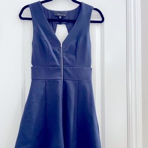 Adeline Rae navy dress size xs.